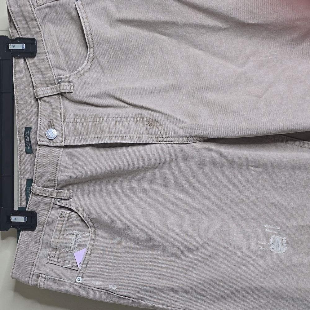 Women's High Rise EasyRigid Straight Distressed Jeans Wild Fable 12 - Picture 7 of 10